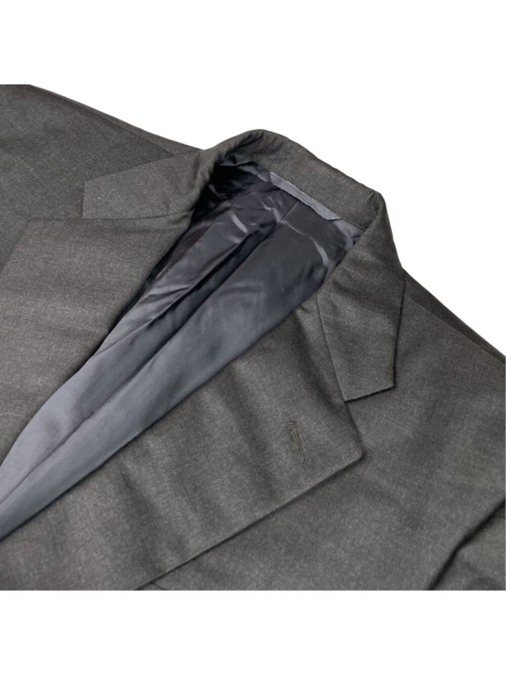 Hickey Freeman Men's Loro Piana 100% Tasmanian Wool 2-Button Blazer Gray • 39S